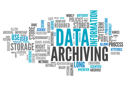Word Cloud Data Archiving Data Archiving