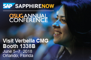 Verbella CMG Announces Its Participation at SAPPHIRE NOW® to Showcase Enterprise Information Management