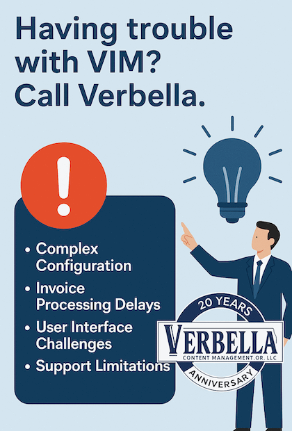 Overcoming OpenText VIM Challenges with Verbella’s Expert Solutions