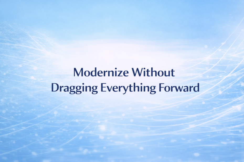 SAP modernization 2026 update featuring archiving strategy and S/4HANA preparation