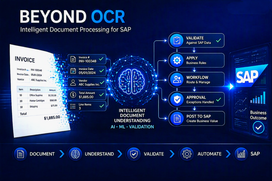 Intelligent Document Processing for SAP evolving beyond traditional OCR